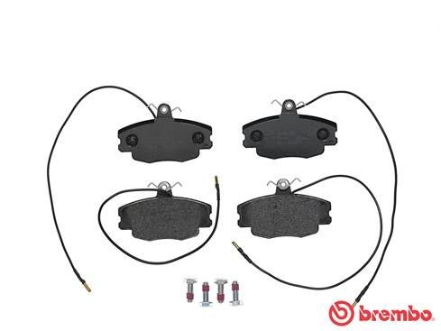 Комплект тормозных колодок, диско P61043 BREMBO