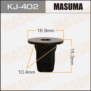 Клипса крепежная KJ402 MASUMA
