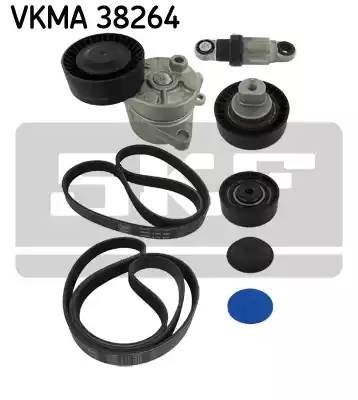 Поликлиновой ременный комплект VKMA 38264 SKF