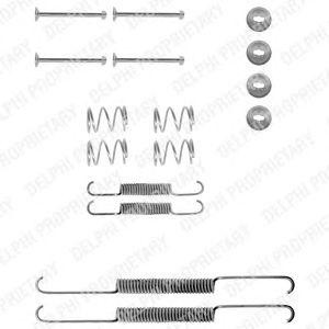 Комплектующие, тормозная колодка LY1001 DELPHI