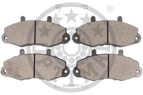 Комплект тормозных колодок, диско 9769 OPTIMAL