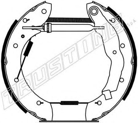 Комплект тормозных колодок 6190 TRUSTING