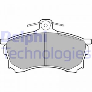 Комплект тормозных колодок, диско LP992 DELPHI