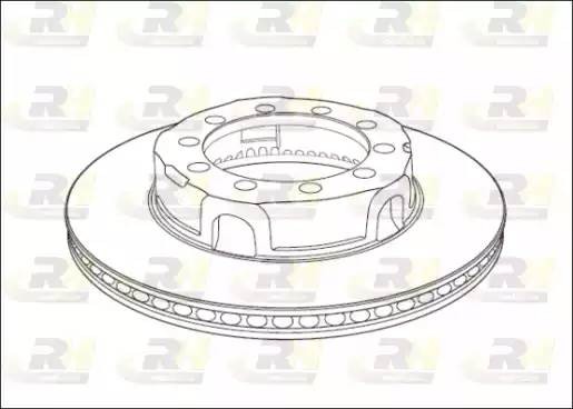 Тормозной диск NSX101720 ROADHOUSE