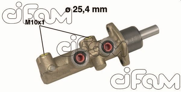 Главный тормозной цилиндр 202-481 CIFAM