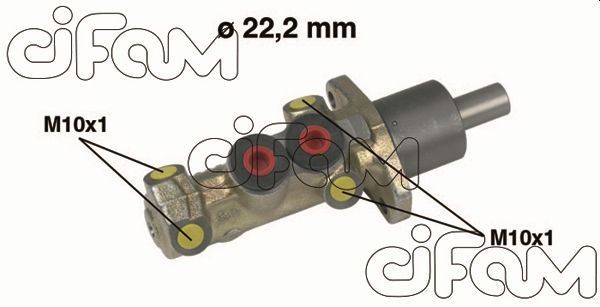 Главный тормозной цилиндр 202-198 CIFAM