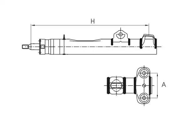 Амортизатор Z3729 SCT