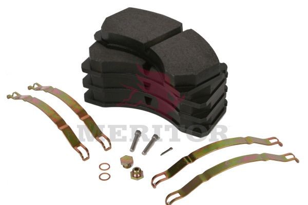 Комплект тормозных колодок, диско MDP5076 MERITOR