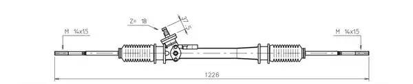 Рулевой механизм WW4037 GENERAL RICAMBI