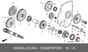 Деталь 23566PRP000 HONDA