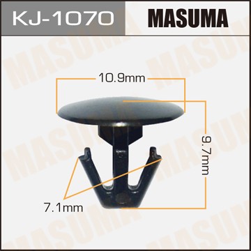 Клипса крепежная KJ1070 MASUMA