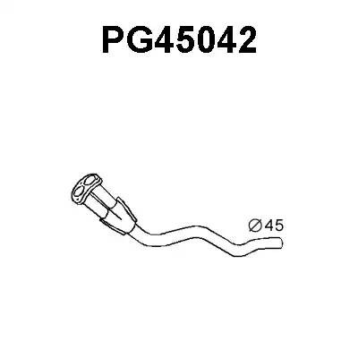 Выпускной трубопровод PG45042 VENEPORTE