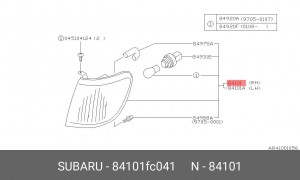 Деталь 84101FC041 SUBARU