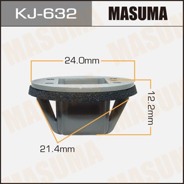 Клипса крепежная KJ632 MASUMA