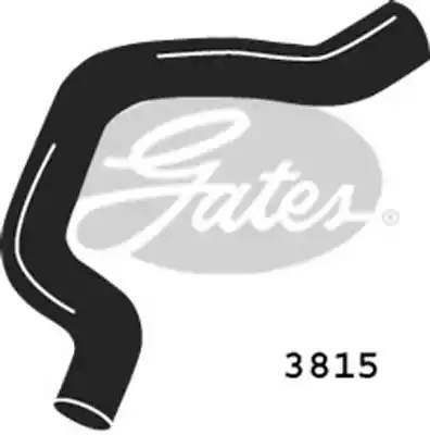 Шланг радиатора 3815 GATES