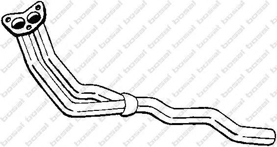 Выпускной трубопровод 830699 BOSAL