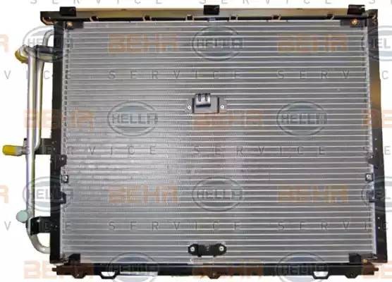 Конденсатор, кондиционер 8FC 351 036-691 HELLA