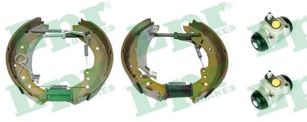 Комплект тормозных колодок OEK348 LPR