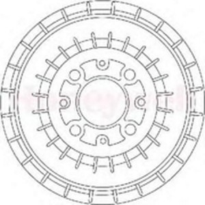 Тормозной барабан 329015B BENDIX JURID