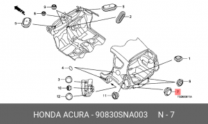 Деталь 90830SNA003 HONDA