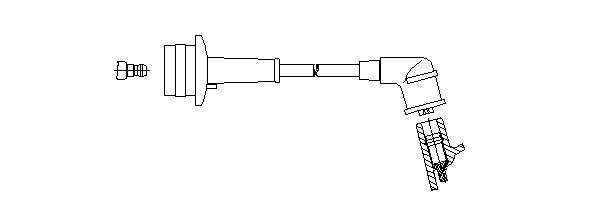Провод зажигания 3A1445 BREMI