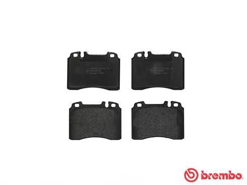 Комплект тормозных колодок, диско P50010 BREMBO