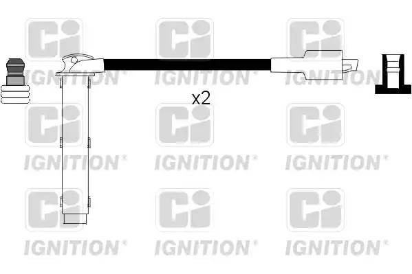 Ккомплект проводов зажигания XC1030 QUINTON HAZELL