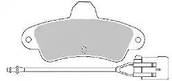 Комплект тормозных колодок, диско 6392 MAPCO