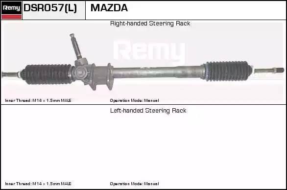 Рулевой механизм DSR057L DELCO REMY