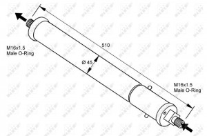 Осушитель, кондиционер 33100 NRF
