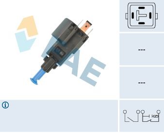 Выключатель фонаря сигнала торможения 24518 FAE