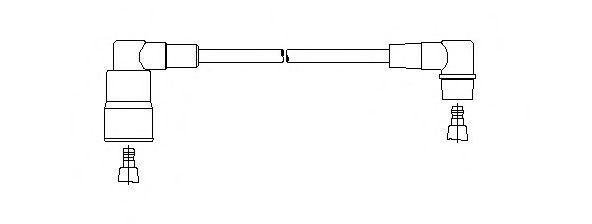 Провод зажигания 67455 BREMI