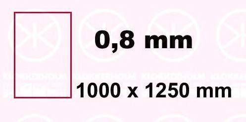 плоский лист 9600040 KLOKKERHOLM