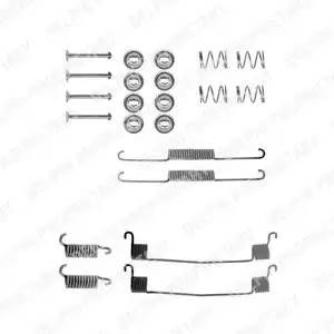 Комплектующие, тормозная колодка LY1023 DELPHI