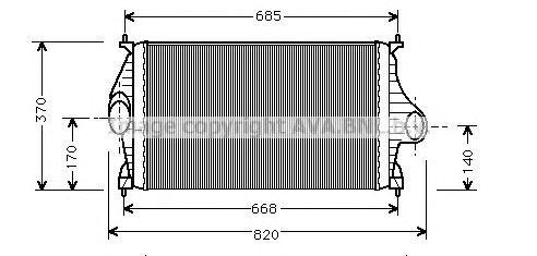 Интеркулер CN4081 AVA