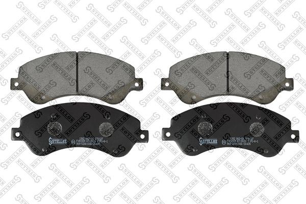 Колодки тормозные дисковые 1262-002-SX STELLOX