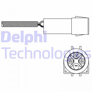 Лямбда-зонд ES10993-12B1 DELPHI
