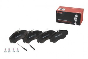 Комплект тормозных колодок, диско P23069 BREMBO