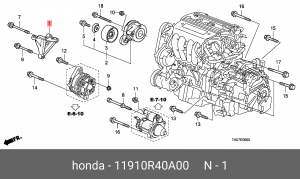 Деталь 11910R40A00 HONDA