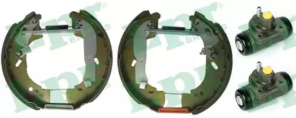 Комплект тормозных колодок OEK324 LPR