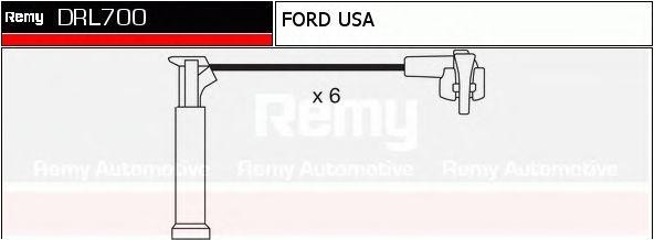 Ккомплект проводов зажигания DRL700 DELCO REMY