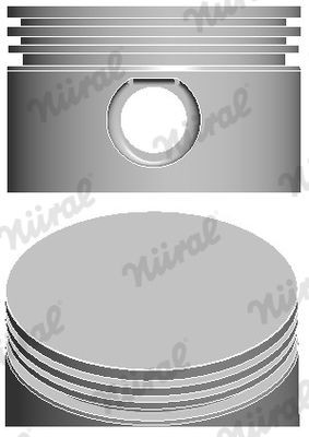 Поршень 8740450000 NURAL