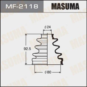 Пыльник ШРУСа MF-2118 MASUMA