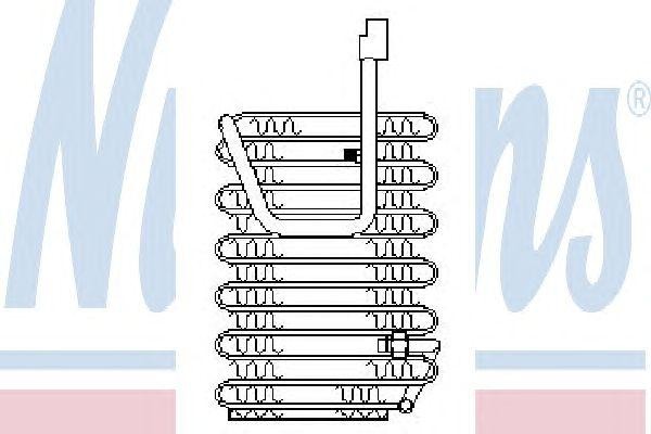 Испаритель, кондиционер 92020 NISSENS