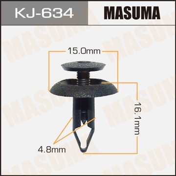 Клипса крепежная KJ634 MASUMA