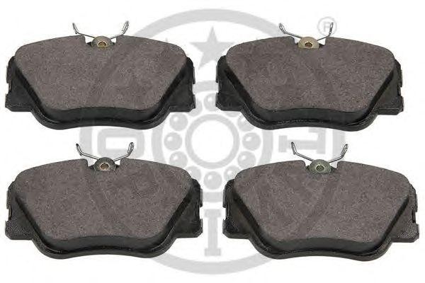 Комплект тормозных колодок, диско 9392 OPTIMAL