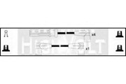 Ккомплект проводов зажигания OEF104 STANDARD