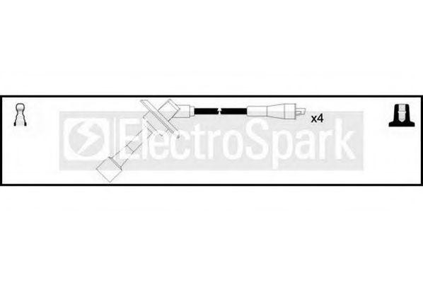 Ккомплект проводов зажигания OEK691 STANDARD