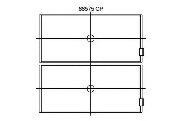 Подшипник 66575CP GLYCO