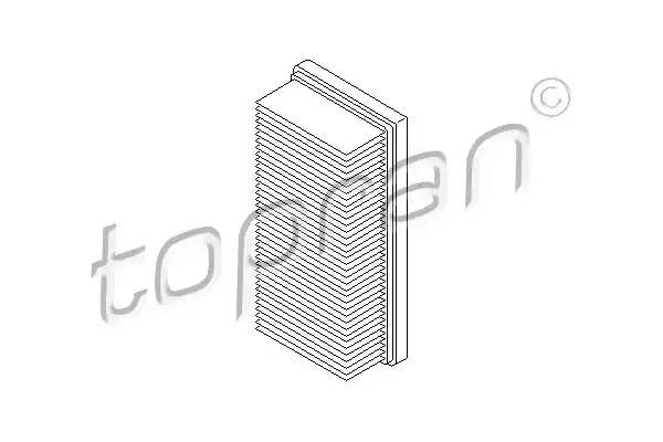 Фильтр воздушный 101037 HANS PRIES